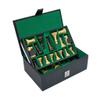 Leather Chess Large-Capacity Chess Piece Storage Portable Chess Storage Box (The Product Does Not Include Chess Pieces) Chess Gifts (Color : Only Chess Box) (Only Chess Box) view 1