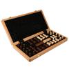 16.5" 2 in 1 Chess Checkers Set Large Folding Set with Chess Piece Storage Slot for Kids Chess Gifts view 1