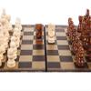 Folding Wooden Standard Travel Game Board Set Handmade Portable Travel Chess Board The Best Gift f(Intellectual Thinking) view 2