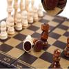Folding Wooden Standard Travel Game Board Set Handmade Portable Travel Chess Board The Best Gift f(Intellectual Thinking) view 4