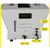 Automatic Bubble Machine with Remote Control for Wedding DJ Party Stage Effect Bar Show Single-Wheel view 3