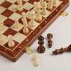 Beautifully Chess Set Wooden Chess Foldable Chess Set Board with Portable Folding Interior Storage Travel Board Chess Sets (39cm) view 3