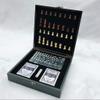 4-in-1 Chess Set Wooden with Carrying Case Travel Chess Set (Wooden Chess Divination Dice Domino) for Kids Chess Gifts (Color : Chess Set B) view 4