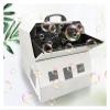 Bubbles Automatic Bubble Blower Two-Wheeled Smoke Bubble Machine Dyeing Smoke Bubble All-in-one Machine for Outdoor/Indoor Party Birthday (Size : LED Single Wheel) (Double wheel) view 1