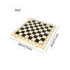 Chess Set Wooden Magnetic Set with Portable Folding Chessboard for Study Family Party Game (Intellectual Thinking) view 2