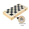 Chess Set Wooden Magnetic Set with Portable Folding Chessboard for Study Family Party Game (Intellectual Thinking) view 4