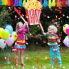 Aoriher Pop Corn Piata Set Carnival Piata with Stick Blindfold for Movie Night Theme Adult Circus Short Carnival Birthday Party Theme Dance Party Decoration Supplies(Popcorn Pinata) view 4