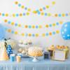 G1ngtar 4Pcs Retro Boho Sun Sunshine Garland Felt Artificial Here Comes The Son Hippie String Banner First Trip Around the Sun Bohemian Aesthetic Decoration for Indoor Outdoor Baby Shower Birthday view 4