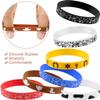 Gejoy 100 Pieces Western Party Bracelets Rubber Bracelets Silicone Stretch Wristbands for Western Themed Parties Birthday Parties view 3