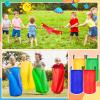 Wettarn 70 Pcs Christmas Indoor Games Potato Sack Race Bags for Teens Adult Egg Spoon Bean Bags Ring Toss 3 Legged Relay Race Tug of War Rope Family Reunions Games for Christmas Eve Celebrations view 4