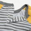 Reborn Baby Doll Clothes Gray Doll Clothes Outfits Fit 20-22 inch Reborn Dolls Cute Animal Design Clothing 4 Pieces of Pack view 2
