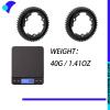 2pcs Harden Steel 50T Main Spur Gear 1 Mod M1 for 1/5 Traxxas X-Maxx 1/7 Traxxas XO-1 1/10 Traxxas New E-Revo 2.0 MAXX 6448 Upgrade Parts Black view 3