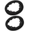 2pcs Harden Steel 46T Main Spur Gear 1 Mod M1 for 1/5 Traxxas X-Maxx 1/7 Traxxas XO-1 1/10 Traxxas E-Revo 2.0 MAXX 1/6 Traxxas XRT 6447 Upgrade Parts Black view 4