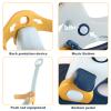 LLparty 4 in 1 Rocking Horse for Toddlers 1-3 Years Old, Baby Rocking Toy Fun Birthday Gift for 1+ Boys, Ride on Toy with Detachable Balance Board and Footrest, Balance Bike with Push Handle, Blue view 4