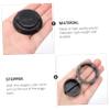 Hemoton 50pcs Black Plastic Closure Plugs for Piggy Banks Plaster Dolls Stoppers for Money Saving Boxes Smooth Finish for Easy Insertion Removal view 2