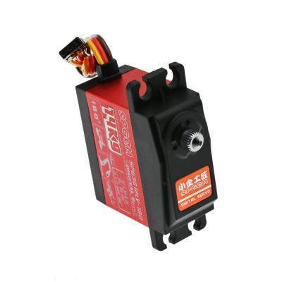 NATEFEMIN 1/10 RC Car SPG3414LV-180 Servo, 180 14KG Metal Gear Digital Core Servo for 1/10 RC On-Road Touring Drift Car Accessory Part