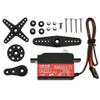 NATEFEMIN 1/10 RC Car SPG3414LV-180 Servo, 180 14KG Metal Gear Digital Core Servo for 1/10 RC On-Road Touring Drift Car Accessory Part view 2