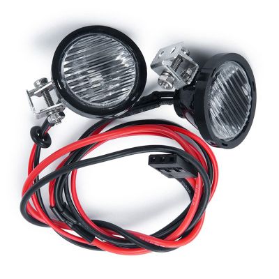 1 Pair RC Car Headlights for Axial TRX4 TRX6 Redcat RR10 1/8 1/10 RC Car Replacement Accessory Part