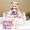 Toyvian Doll Tote Bag Kids Travel Accessories Girl Tote Bag Dolls Changing Cartoon Hand for Clothes Supply Child Travel Baby Clothes Costume view 3