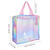 Toyvian Doll Tote Bag Kids Travel Accessories Girl Tote Bag Dolls Changing Cartoon Hand for Clothes Supply Child Travel Baby Clothes Costume view 4