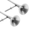 2Pcs Vgoohobby 1/14 Scale Simulation Metal Speaker Whistle Decoration Compatible with 1/14 Tamiya RC Tractor Scania R620 Actros 3363 Arocs Man TGX Truck Car(48mm) view 4