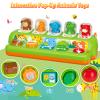 Duchong Pop Up Toys for 1 Year Old Boy Girls, Interactive Cause and Effect Learning Toys with Music & Light for Baby 6 7 8 9 10 11 12 Months, Christmas Birthday 1st Gifts for Toddlers view 2