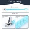 Pacifier Clips for Baby Boy and Girls, Handmade Braided Pacifier Holder, Baby Pacifiers Clips Leash Cotton Smoother Binky Clips Newborn Fits All Pacifier Unisex Baby Shower Case (Muilticolor) view 4