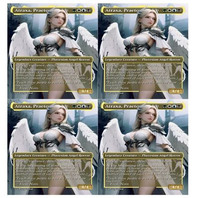 4x | Atraxa, Praetors' Voice | Anime | Full Art | Foil or Non-Foil (Non Foil)