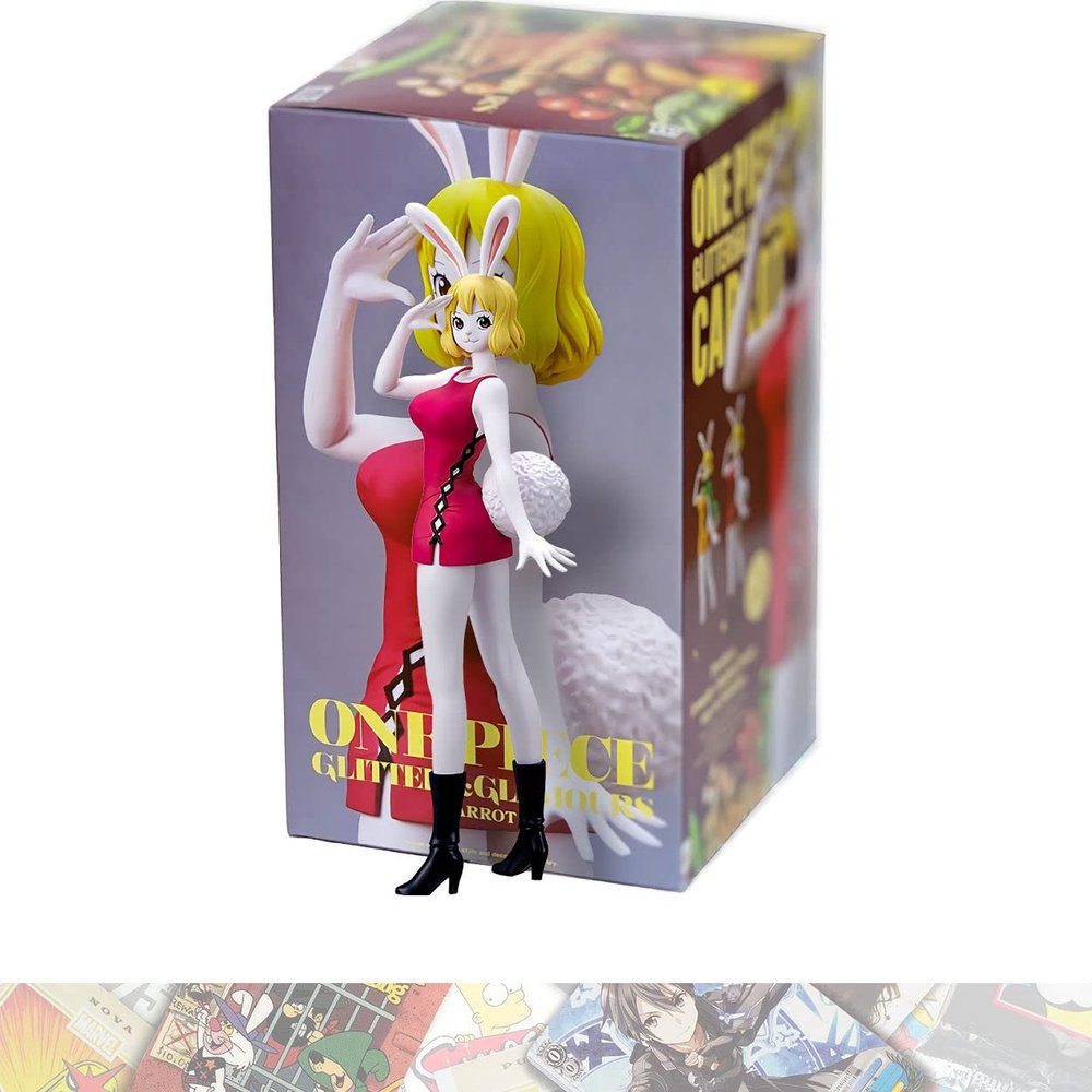 Banpresto Carrot [B]: 22cm Glitter & Glamours Statue Figurine Bundled with 1 A.C.G. Compatible Theme Trading Card (18629)