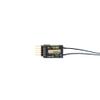 FrSky Archer Plus GR6 2.4GHz 6CH Receiver with Enhanced Anti-Interference, Smart Access/ACCST D16, Black Box, Upgraded Variometer, Dual Antennas, SBUS/F.Bus, OTA Update for RC Gliders view 1