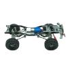 misppro RC Car Frame, RC Wheelbase Frame CNC Steel Metal Car Chassis Car Frame Kit RC Chassis Bumper Fit for WPL 1/16 RC Car Model Accessories view 4