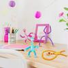 4PCS Telescopic Giraffe Toy, Pop Tubes Sensory Fidget Toy for Kids, Stretchy Suction Cup Tubes, Funny Gift for Boys Girls view 3