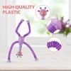 4PCS Telescopic Giraffe Toy, Pop Tubes Sensory Fidget Toy for Kids, Stretchy Suction Cup Tubes, Funny Gift for Boys Girls view 4