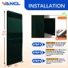 VANCL Gym Wall Padding Protection Wall Mats for Wall Basketball for Player Safety 2" Thick Foam Wall Pads for Kids Protector, Durable and Waterproof Wall Mats for Gym Vent Room Baby(5 Pack) view 2