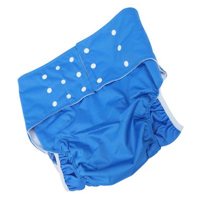 1pc Adult Cloth Diapers 's Trunks Underwear Mens Underwear Trunks Urinary Cotton Adult Nappy Old Man Diaper Leak-Proof Sanitary at Night