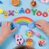 Ixiaoyoo Air Dry Clay, 64 Colors Modeling Clay for Kids, Creative DIY School Arts & Crafts Kit, Soft & Non-Sticky, Birthday & Christmas Toys Gifts for Age 3 4 5 6 7 8+ Years Old Boys Girls Kids view 2