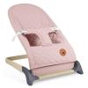 ANGELBLISS Baby Bouncer, Portable Bouncer Seat for Babies, Infants Bouncy Seat with Cotton Fabric, Natural Vibrations (Pink) view 1