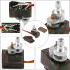 10PCS DM90S 9g Micro Servo Motor Metal Gear Motor Small Mini Servos Kit for RC Robot Arm Helicopter Airplane Car Boat Controls with Cable for Arduino Project view 2