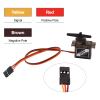10PCS DM90S 9g Micro Servo Motor Metal Gear Motor Small Mini Servos Kit for RC Robot Arm Helicopter Airplane Car Boat Controls with Cable for Arduino Project view 4