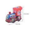 TOYANDONA Tin Locomotive Wind up Toys Windup Toys Train Wind- up Toy Wind up Toy Boat Motor Tin Toys Vintage Wind- up Kids Toys Mini Toys Kid Toy Wind-up Toy Tinplate Iron Sheet Clock Child view 2