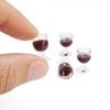 Odoria 1/12 Miniature Wine Glasses 4Pcs Dollhouse Decoration Accessories, Red Wine view 3