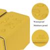 AEGIS GUARDIAN Card Deck Box with Dice Tray for MTG Cards, Commander Deck Box fit 150+ Sleeved Cards, PU Leather Card Storage Box Strong Magnet Deck Game Case for TCG CCG, Yellow view 3