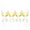 Odoria 1/12 Miniature Wine Glasses 4Pcs Dollhouse Decoration Accessories, White Wine view 1