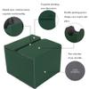 AEGIS GUARDIAN Card Deck Box with Dice Tray for MTG Cards, Commander Deck Box fit 150+ Sleeved Cards, PU Leather Card Storage Box Strong Magnet Deck Game Case for TCG CCG, Green view 2