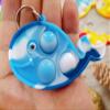 Roaqua 30 Packs Whale Fidget Pop Gifts Prizes For Kindergarten Kids,Bulk Mini Birthday Graduation Summer Party Favors for Classroom students view 3