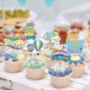 40Pcs Oh The Places You Go Decorations Oh The Places You Go Cupcake Topper Kindergarten Graduation Cupcake Decorations Graduation Decorations for Baby Shower Party view 3