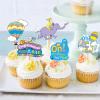 40Pcs Oh The Places You Go Decorations Oh The Places You Go Cupcake Topper Kindergarten Graduation Cupcake Decorations Graduation Decorations for Baby Shower Party view 4