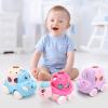 BeAndge Baby Girl Toys Gifts for 1 2 Year Old Girls, Pink Cars for Babies 6-12 12-18 Months, Push and Go Trucks for Toddlers, Soft Rattle Toys for One 1+ Infants First Birthday Valentines Gifts view 3