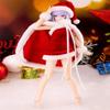 1/12 Scale Female Clothes,Female Christmas Suit Hoodie Sweater Skirt Costume Outfit Clothing for 6inch PH TBL Action Figure Body (A) view 3