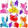 Roaqua 30 Frog Fidget Pop Gifts Prizes For Kindergarten Kids,Bulk Mini Birthday Graduation Summer Party Favors for Classroom students view 1